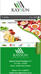 Mobile Screenshot of kaysuntrading.com